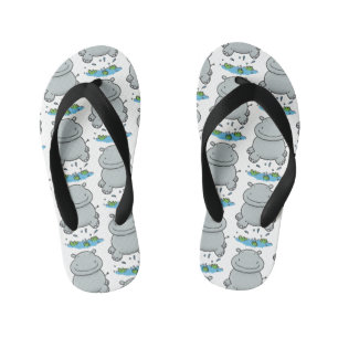 Chanclas Para Niños Ilustracion de personalizado de puenteo agudo