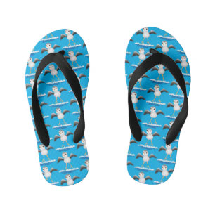 Chanclas Para Niños Ilustracion de personalizado de sandpier de bebé