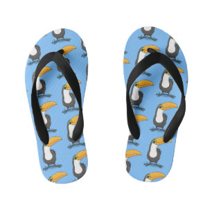Chanclas Para Niños Ilustracion de personalizado toscano feliz