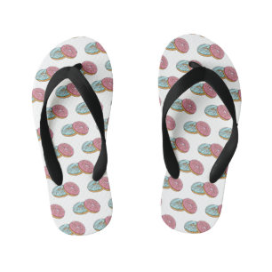 Chanclas Para Niños Ilustracion Donut personalizado