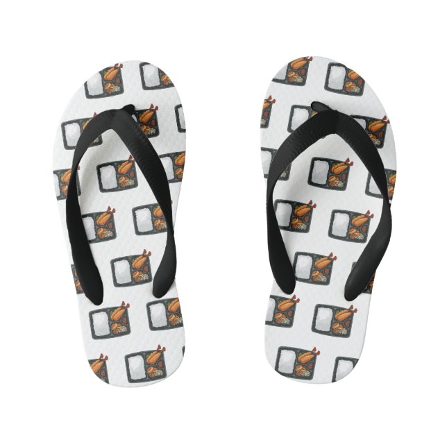 Chanclas Para Niños Ilustracion personalizado Bento (Plantilla)