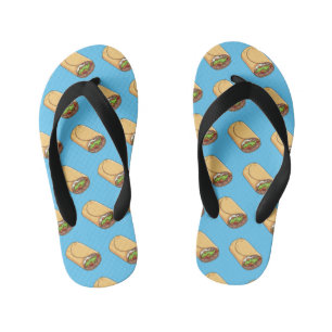 Chanclas Para Niños Ilustracion personalizado Burrito