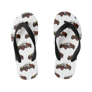 Chanclas Para Niños Ilustracion personalizado clásico de 1920