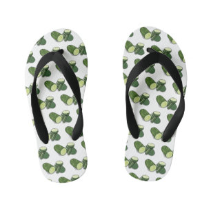 Chanclas Para Niños Ilustracion personalizado Cucumber