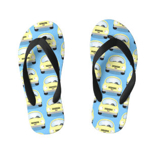 Chanclas Para Niños Ilustracion personalizado de coches Cute kawaii