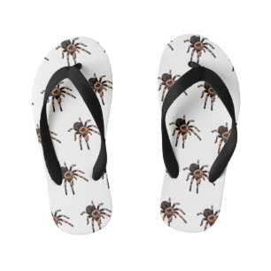 Chanclas Para Niños Ilustracion personalizado de Tarantula