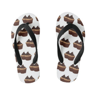 Chanclas Para Niños Ilustracion personalizado de tarta