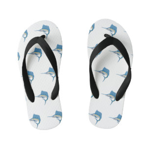 Chanclas Para Niños Ilustracion personalizado divertido de pez espada