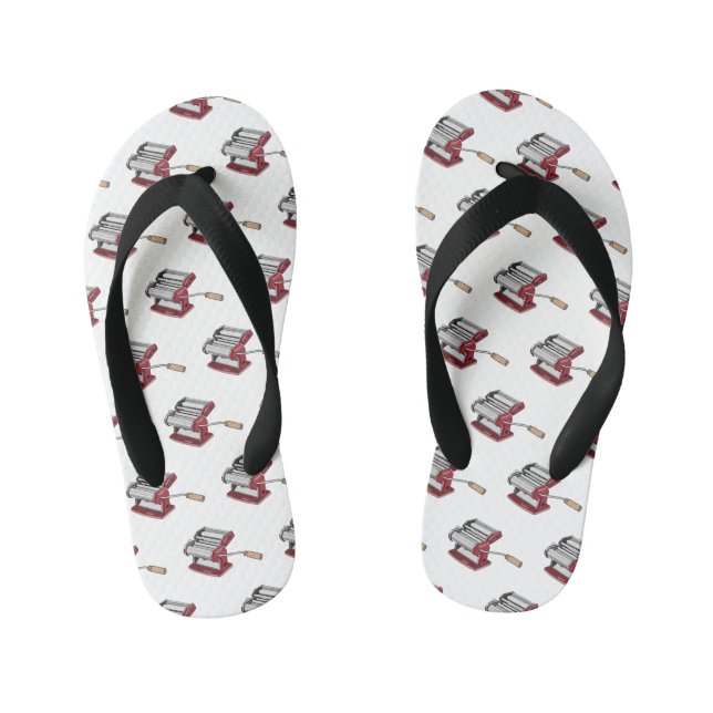 Chanclas Para Niños Ilustracion personalizado fabricante de pasta (Plantilla)