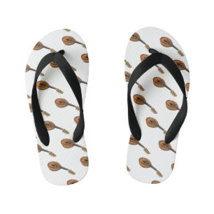 Chanclas Para Niños Ilustracion personalizado Mandolin