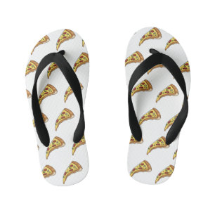 Chanclas Para Niños Ilustracion personalizado Pizza
