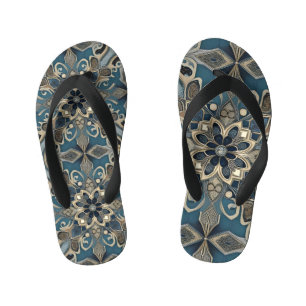 Chanclas Para Niños in blue