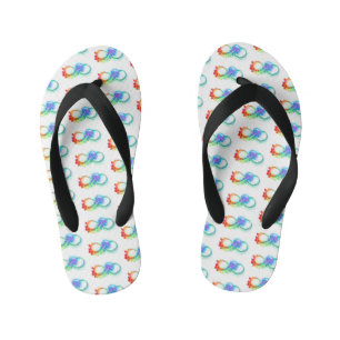Chanclas Para Niños Infinidad con las medusas del arcoiris