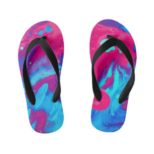 Chanclas Para Niños Interior de una lámpara de lava