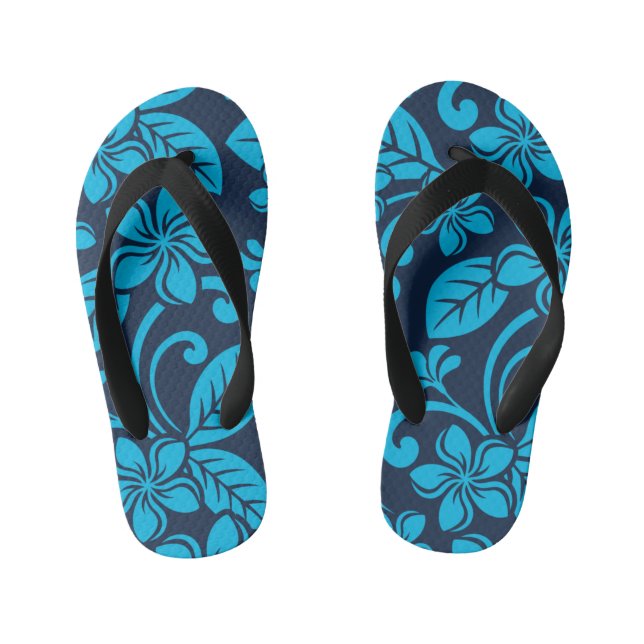 Chanclas Para Niños ISLAND PLUMERIA (azul x 2) (Plantilla)