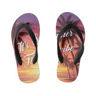 Chanclas Para Niños It's summer feel the vibe