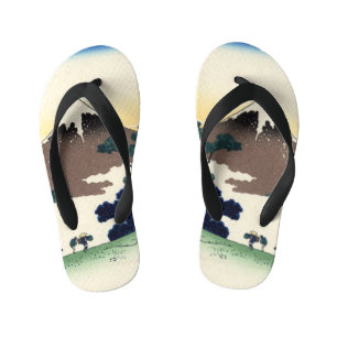 Chanclas Para Niños Katsushika Hokusai. El paso inume en la provincia 