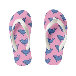 Chanclas Para Niños Kids Dolphin Flip Flops