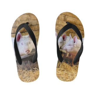 Chanclas Para Niños Kids Pig Flip flops