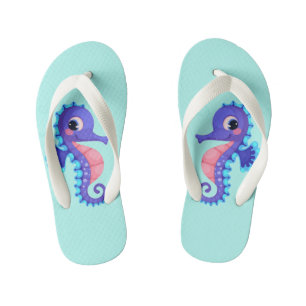 Chanclas Para Niños Kids Seahorse Flip Flops