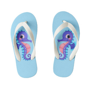 Chanclas Para Niños Kids Seahorse Flip Flops