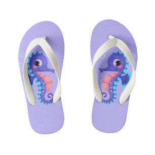 Chanclas Para Niños Kids Seahorse Flip Flops