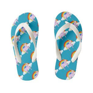 Chanclas Para Niños Kids Unicorn Flip-Flops