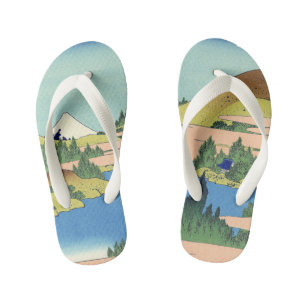 Chanclas Para Niños Lago Hokusai Hakone en la provincia de Sagami