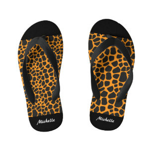 Chanclas Para Niños Leopardo