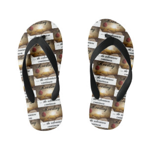 Chanclas Para Niños Leyendo, la aventura continúa