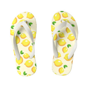 Chanclas Para Niños limones amarillos fantásticos