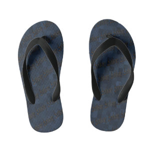 Chanclas Para Niños Logo de Anthony Name,