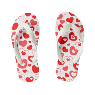 Chanclas Para Niños Los niños aman los corazones rompen la boca