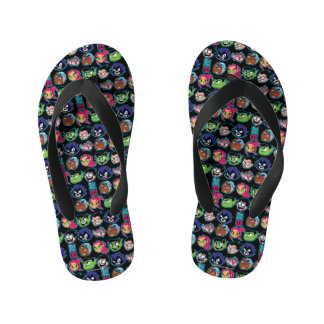 Chanclas Para Niños ¡Los titanes adolescentes se van! | Patrón de cabe