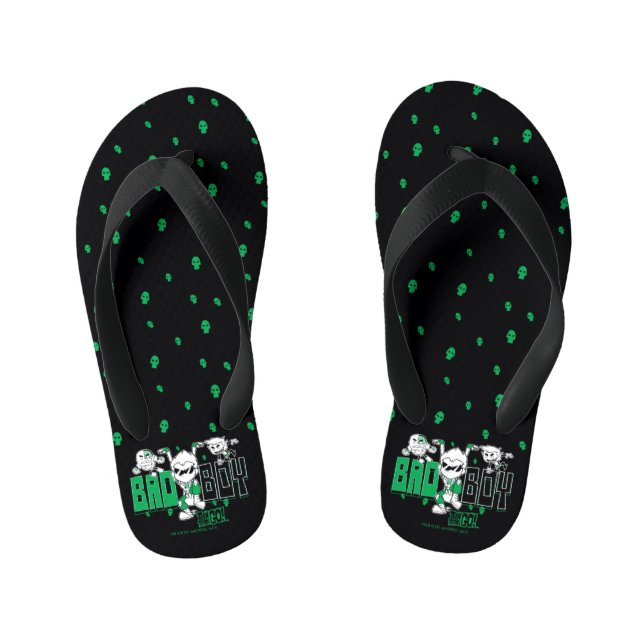 Chanclas Para Niños ¡Los titanes adolescentes se van! | Robin "Bad Boy (Plantilla)