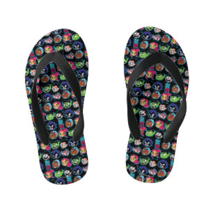 Chanclas Para Niños ¡Los titanes adolescentes van! modelo principal de