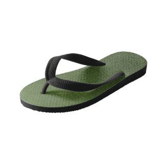 Chanclas Para Niños Lush Green Artificial Grass Nature Design | Fresh