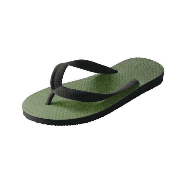 Chanclas Para Niños Lush Green Artificial Grass Nature Design | Fresh  (Angular)