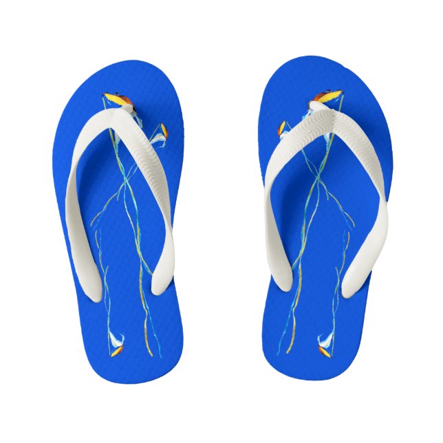 Chanclas Para Niños Macaw Kite (Plantilla)