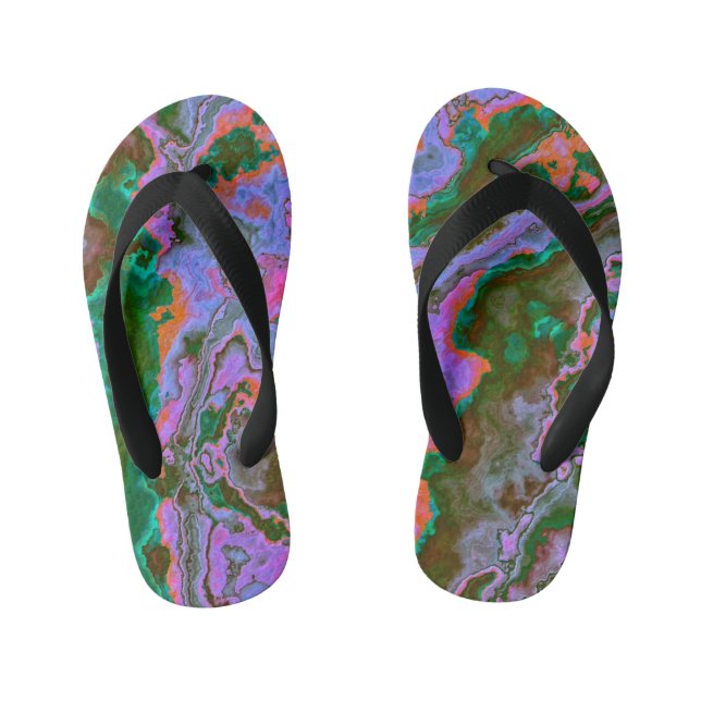 Chanclas Para Niños Marble agrio (Plantilla)