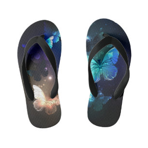Chanclas Para Niños Mariposa Nocturna Revoloteando