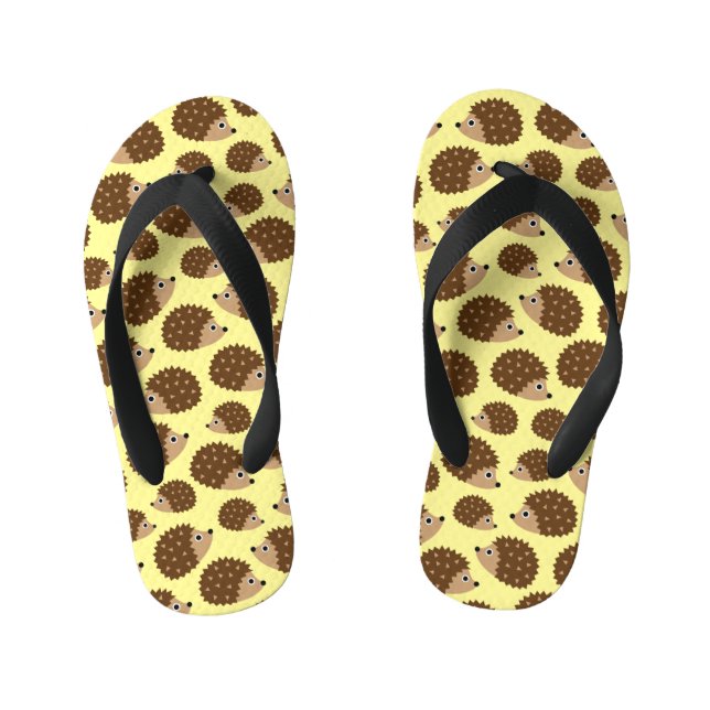 Chanclas Para Niños Modelo inconsútil de los erizos (ver.2) (Plantilla)