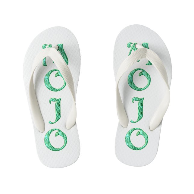 Chanclas Para Niños Mojo niño pequeño blanco de roscas (Plantilla)