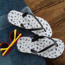 Motif marino con caballitos de mar