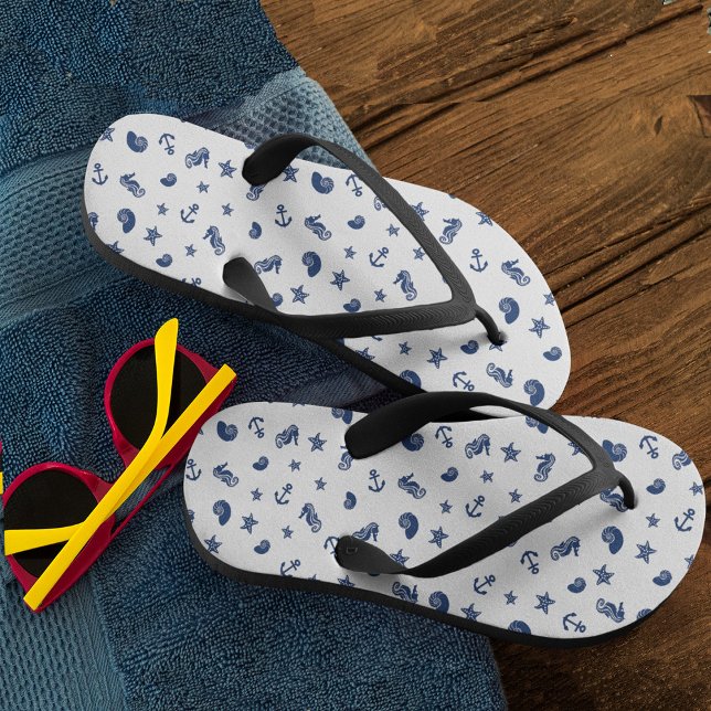 Chanclas Para Niños Motif marino con caballitos de mar (Subido por el creador)