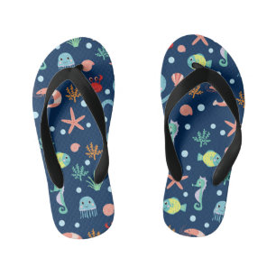 Chanclas Para Niños Mundo Marino