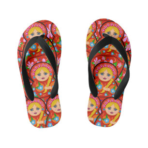 Chanclas Para Niños Muñeca rusa anidada - Matryoshka