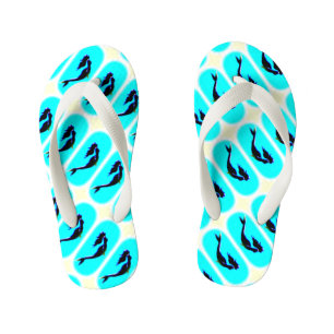 Chanclas Para Niños natación subacuática de la sirena