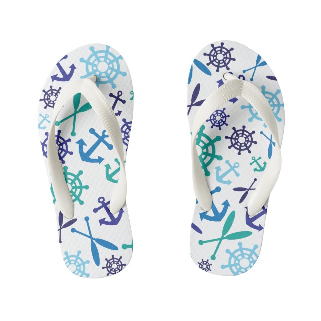 Chanclas Para Niños Náutico (Plantilla)