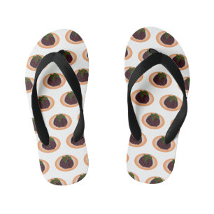 Chanclas Para Niños Navidades pudding personalizado ilustracion